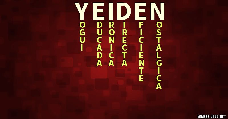 Acróstico yeiden
