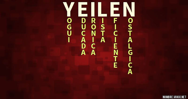 Acróstico yeilen