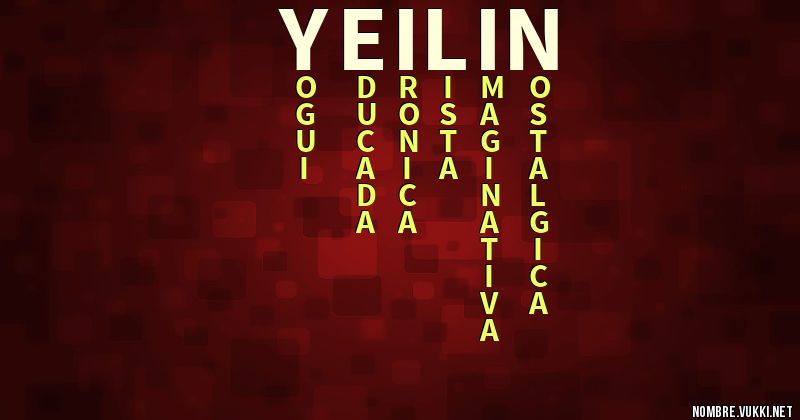 Acróstico yeilin