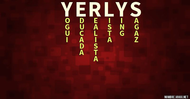 Acróstico yerlys