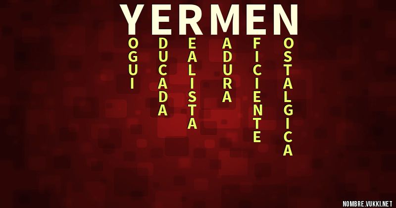 Acróstico yermen