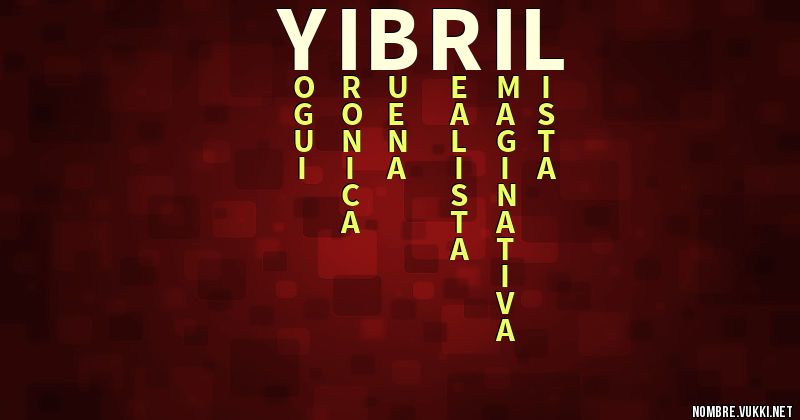 Acróstico yibril