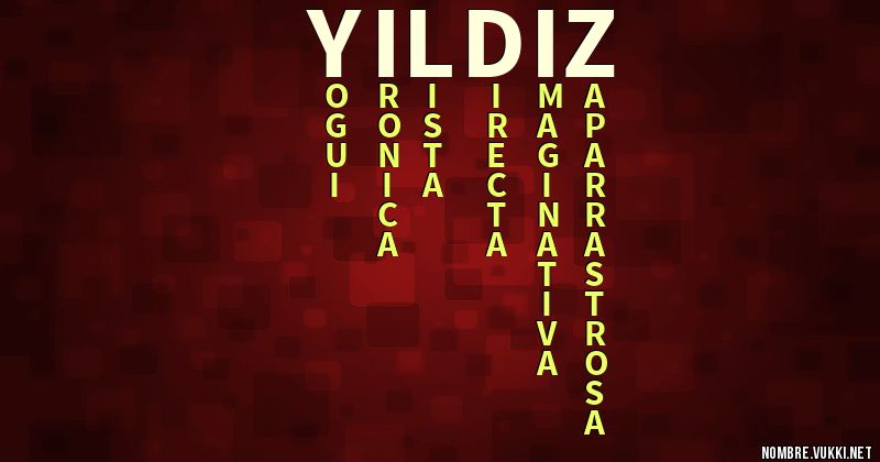 Acróstico yildiz