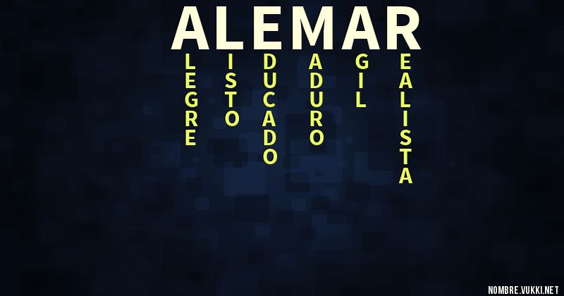 Acróstico alemar