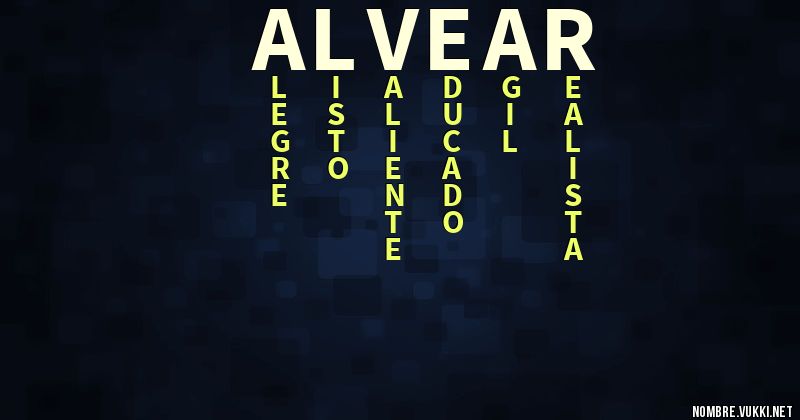 Acróstico alvear