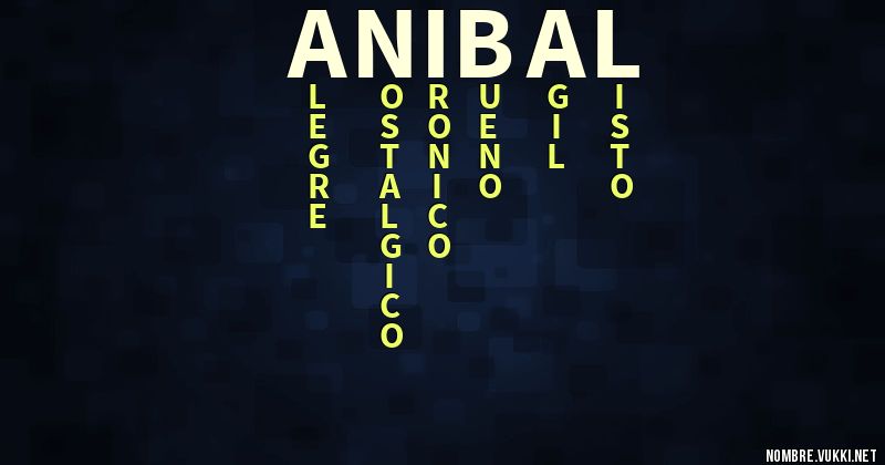 Acróstico aníbal