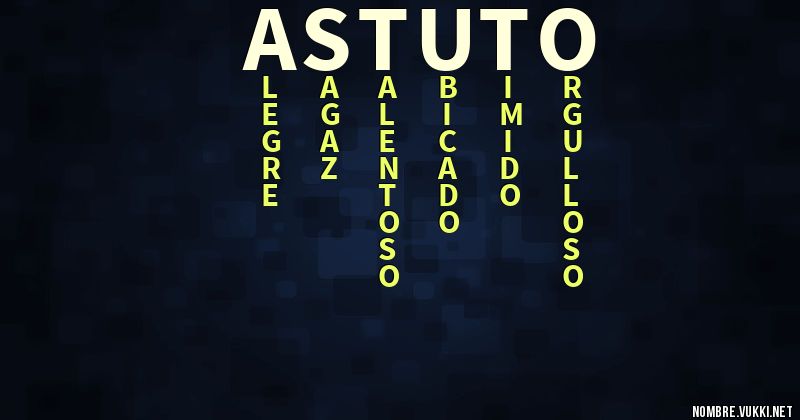 Acróstico astuto