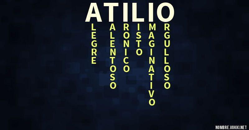 Acróstico atilio