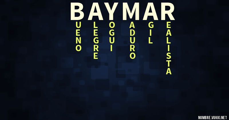 Acróstico baymar