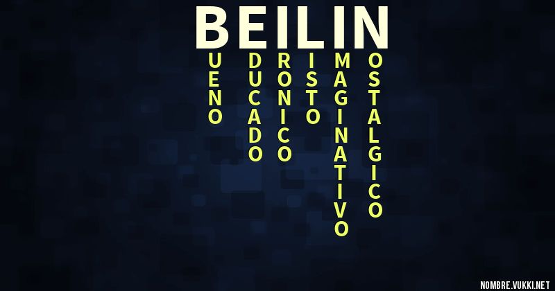 Acróstico beilin
