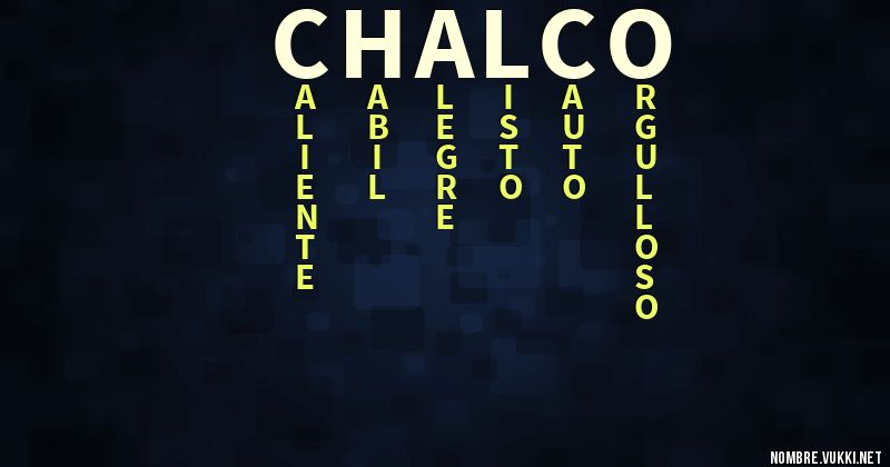 Acróstico chalco