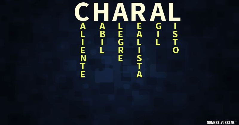 Acróstico charal