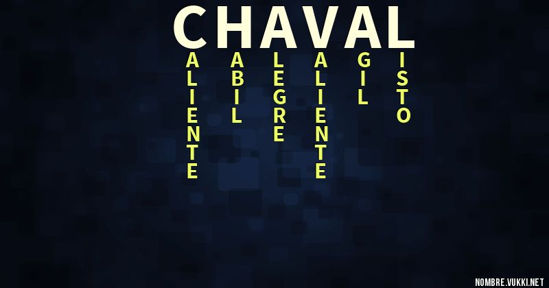 Acróstico chaval