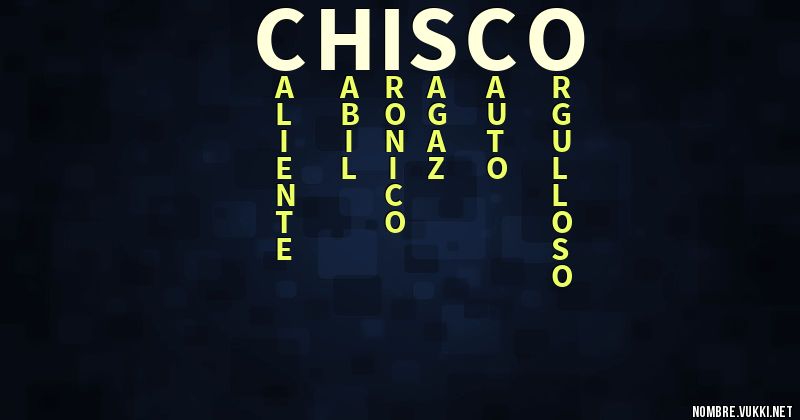 Acróstico chisco