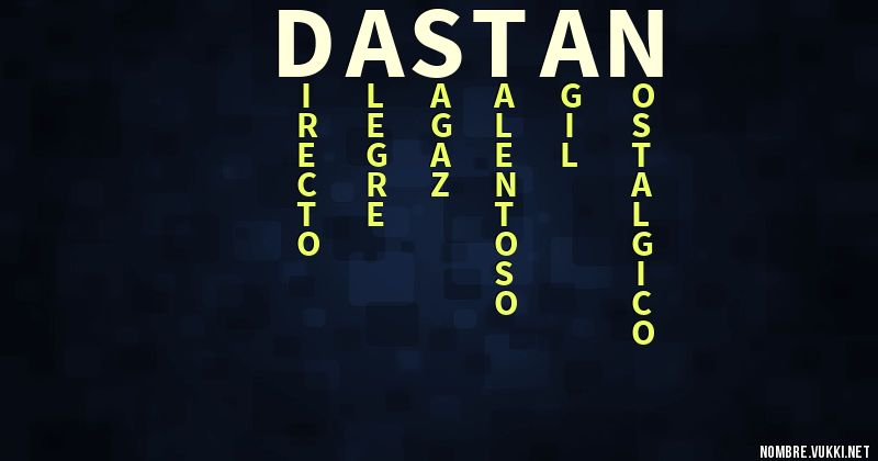 Acróstico dastan