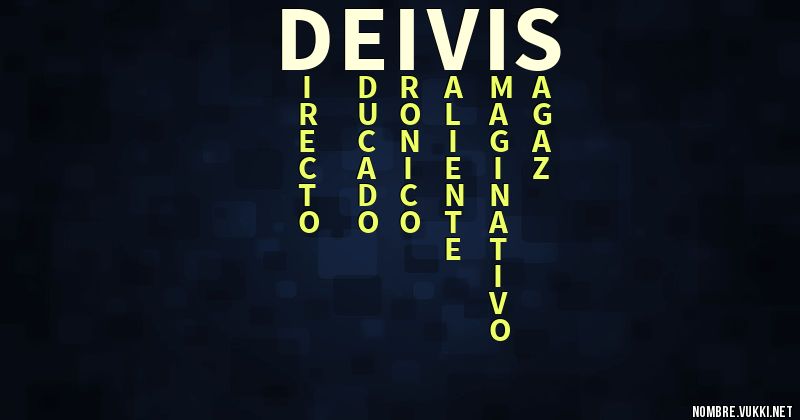 Acróstico deivis