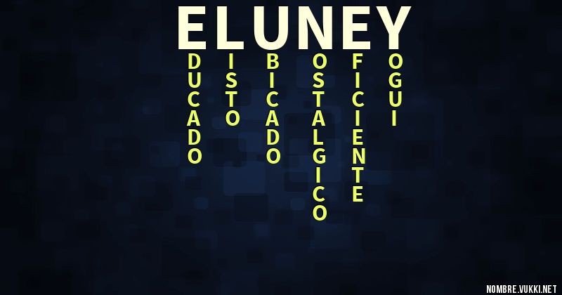 Acróstico eluney