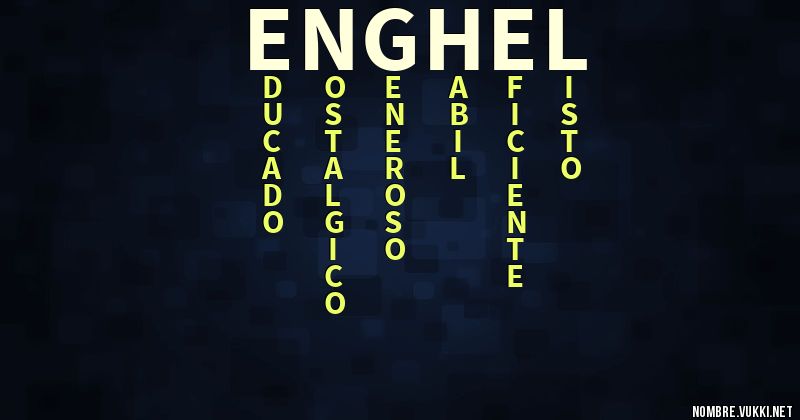 Acróstico enghel