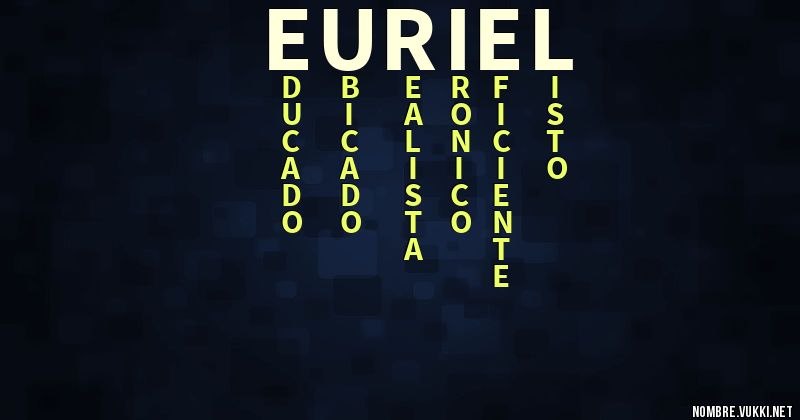 Acróstico euriel