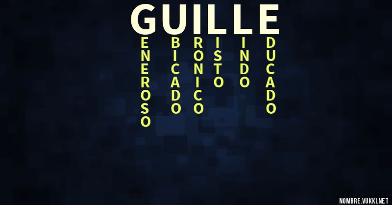 Acróstico guille