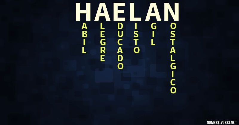 Acróstico haelan