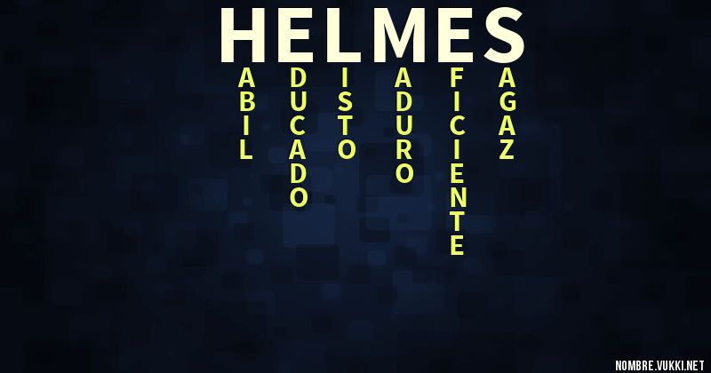 Acróstico helmes