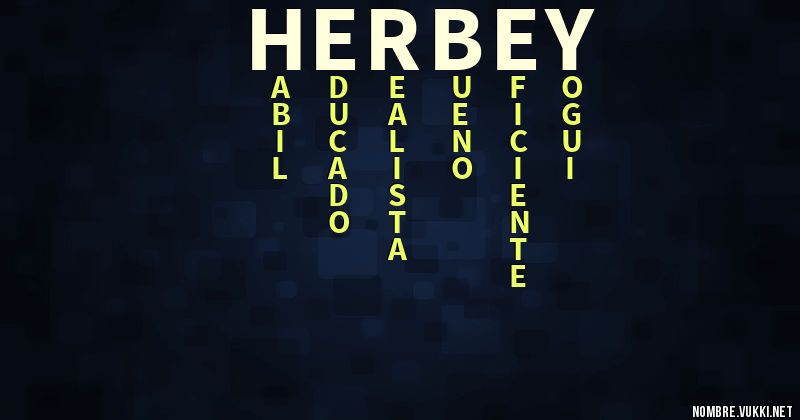 Acróstico herbey