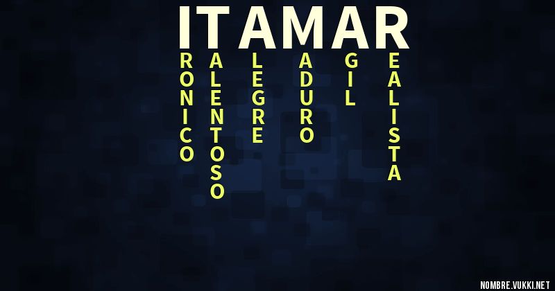 Acróstico itamar