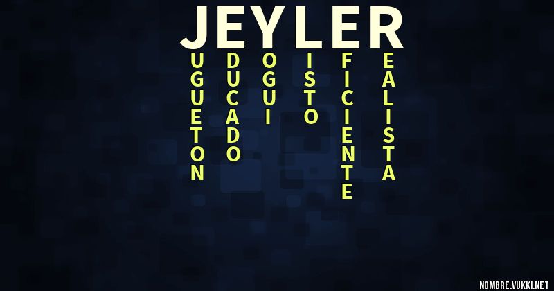 Acróstico jeyler