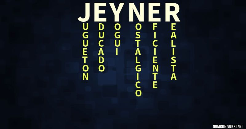 Acróstico jeyner