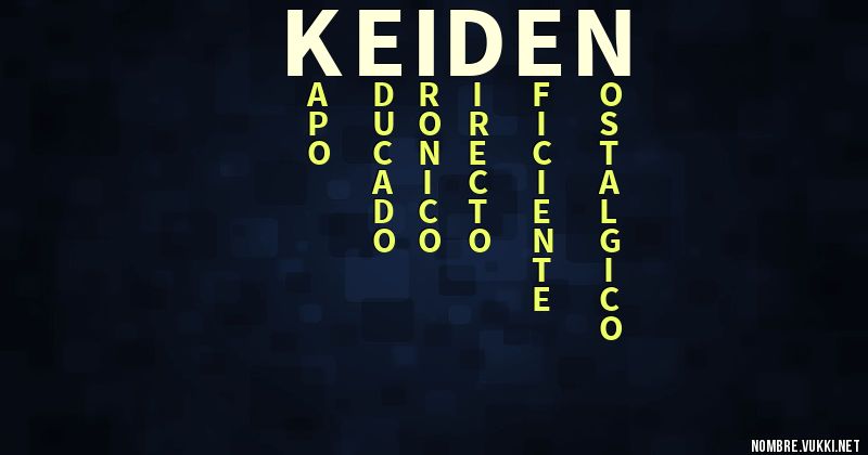 Acróstico keiden