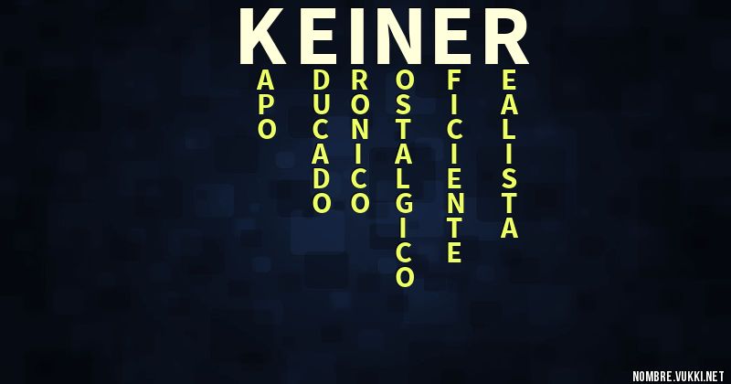 Acróstico keiner