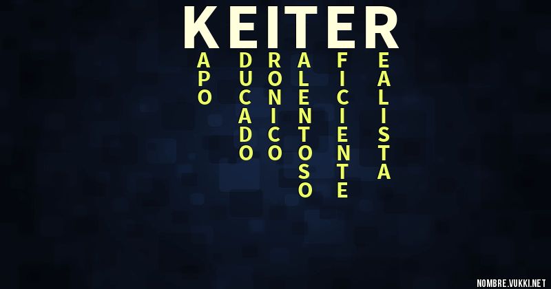 Acróstico keiter