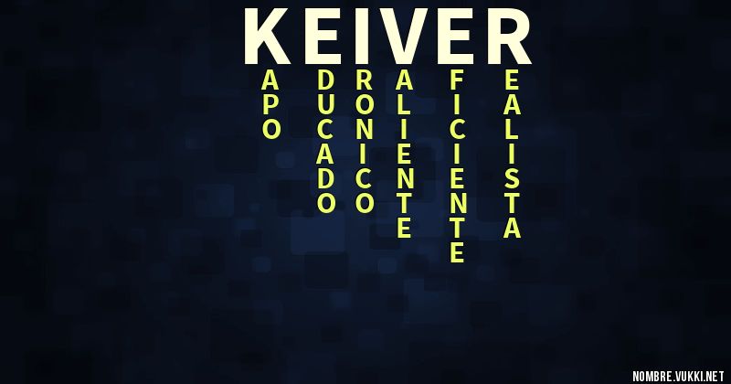 Acróstico keiver