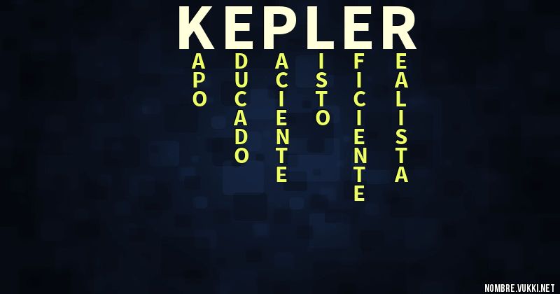 Acróstico kepler