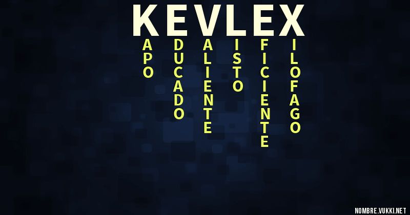 Acróstico kevlex