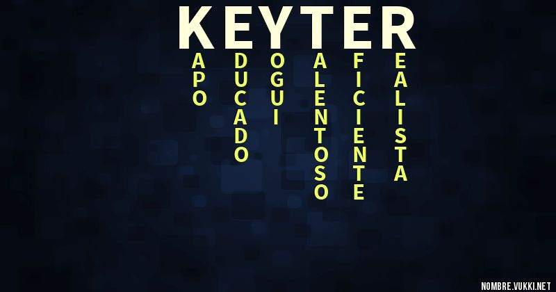 Acróstico keyter