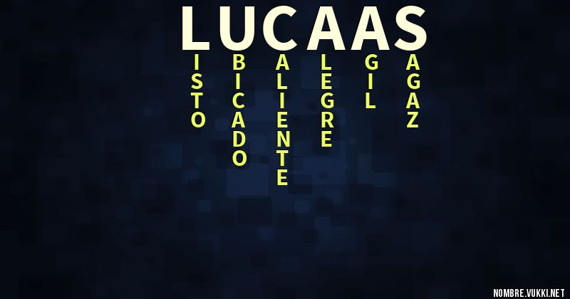 Acróstico lucaas