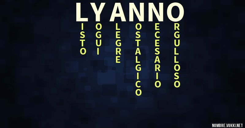 Acróstico lyanno