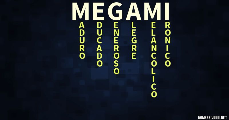 Acróstico megami