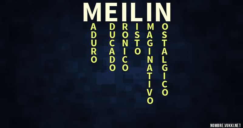 Acróstico meilin