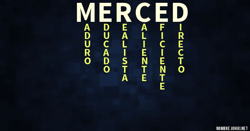 Acróstico merced