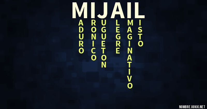 Acróstico mijail