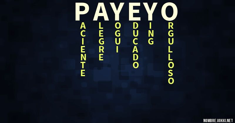 Acróstico payeyo
