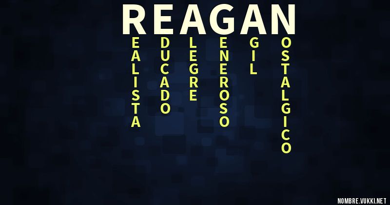 Acróstico reagan