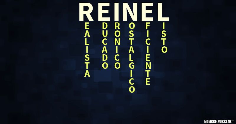 Acróstico reinel