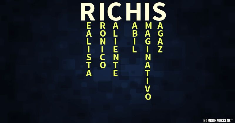 Acróstico richis