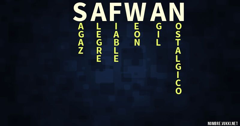 Acróstico safwan