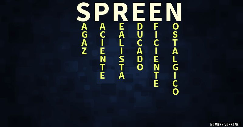 Acróstico spreen