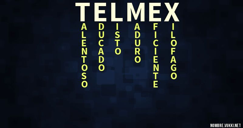 Acróstico telmex